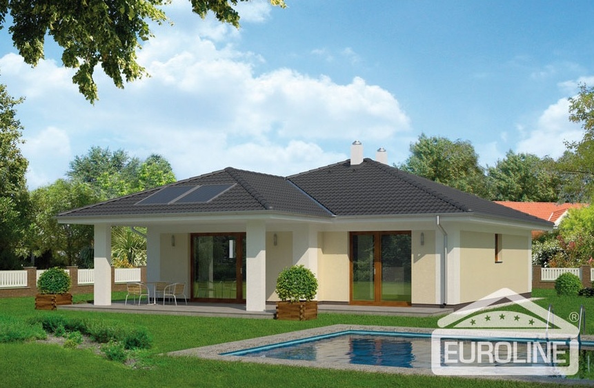 Bungalov 960 Nízkoenergetický rodinný dom