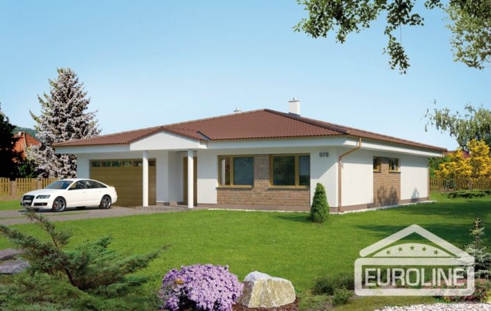 Bungalov 978 Nízkoenergetický rodinný dom