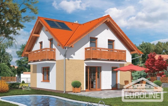 Kompakt 701 Nízkoenergetický rodinný dom