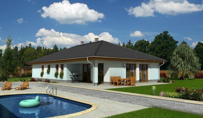 Nízkoenergetický Bungalov 44 2